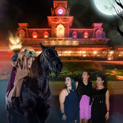 The Headless Horseman at Mickey’s Not-So-Scary Halloween Party